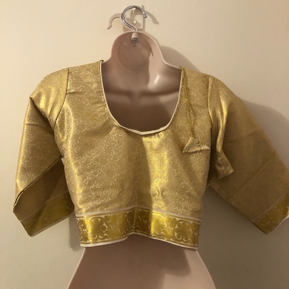 Readymade Indian Saree Blouse - Picture 2 of 3